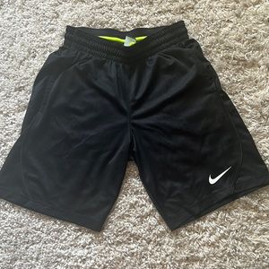 Black Nike basketball shorts